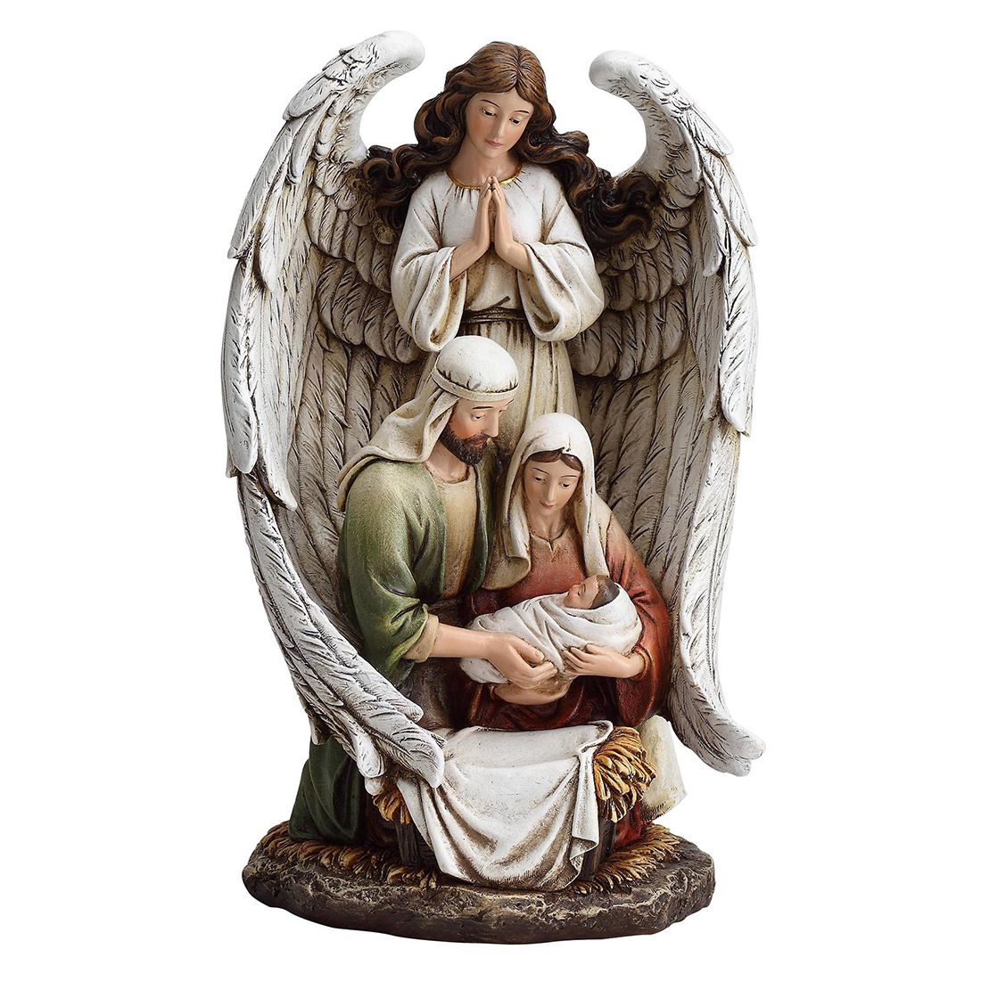 Guardian angel sculpture fiberglass custom christmas ornaments